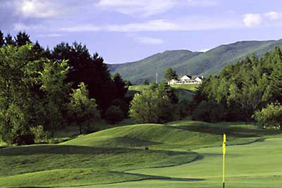 Golf Course on a Sunny Day
